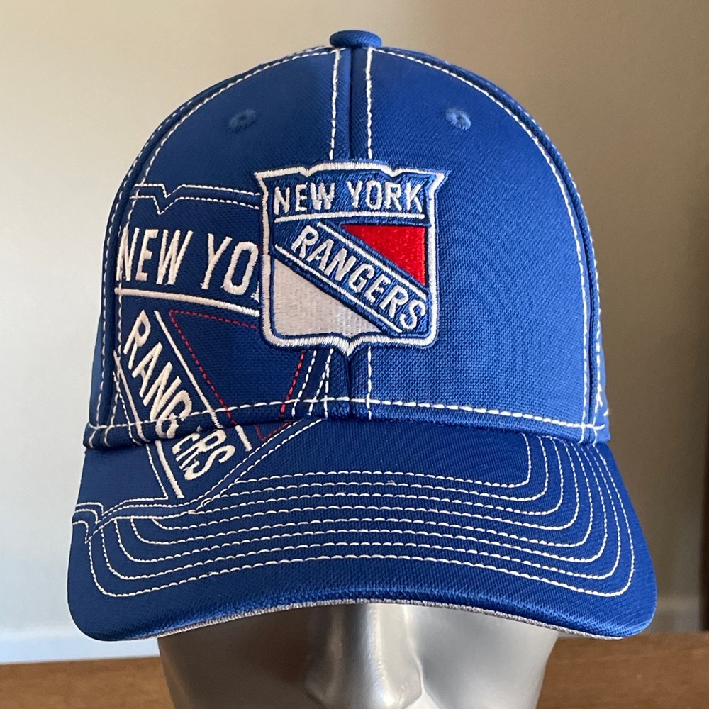 New York Rangers Reebok Blue Center Ice Collection Hat L/XL